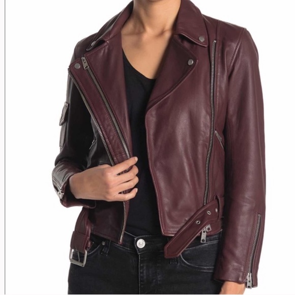 All Saints Jackets & Blazers - All saints leather jacket